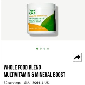 Arbonne whole food blend multivitamin